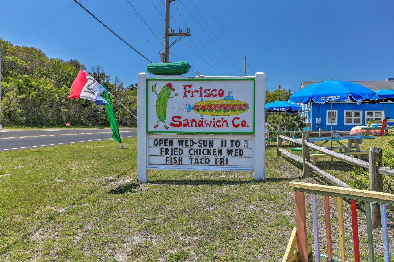 Cozy Cottage Less Than 2 Mi To Cape Hatteras Natl Shore! Frisco Eksteriør bilde